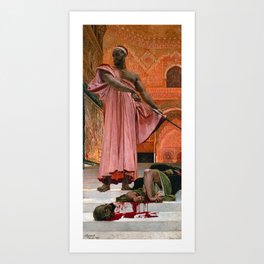 Execution Without Trial under the Moorish Kings in Granada by Henri Regnault Art Print