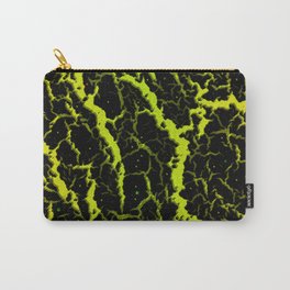 Cracked Space Lava - Yellow/Lime Carry-All Pouch