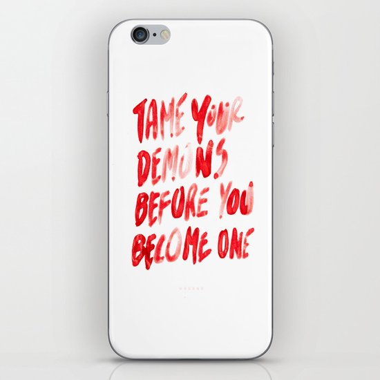 Demons iPhone Skin