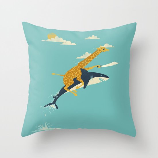 Onward! Throw Pillow