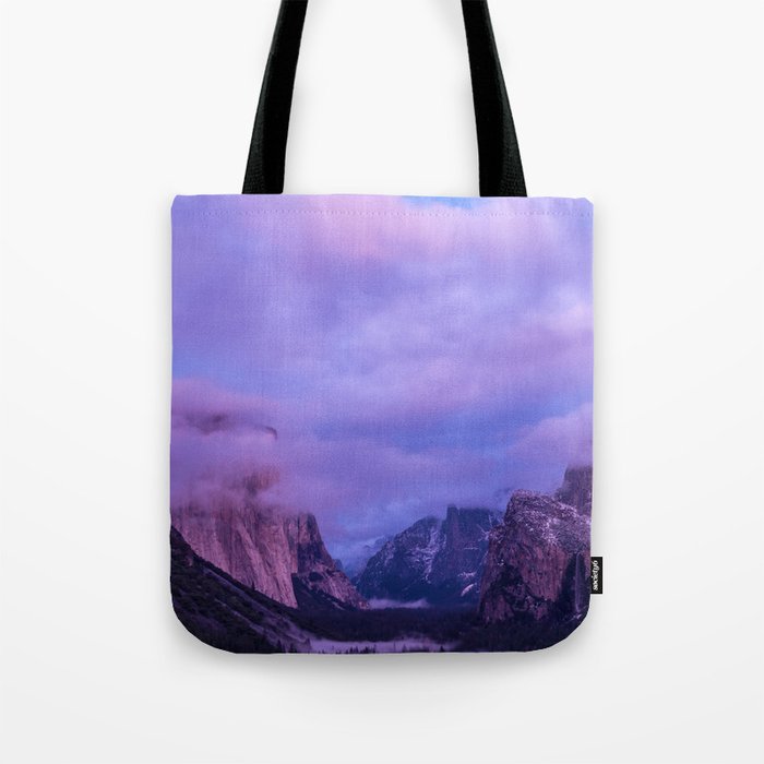 Nightfall in Valley Tote Bag