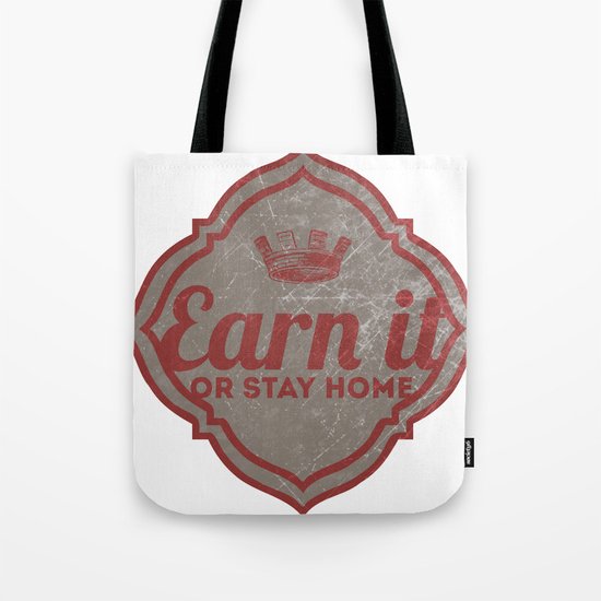 Earn It E-dub Tote Bag