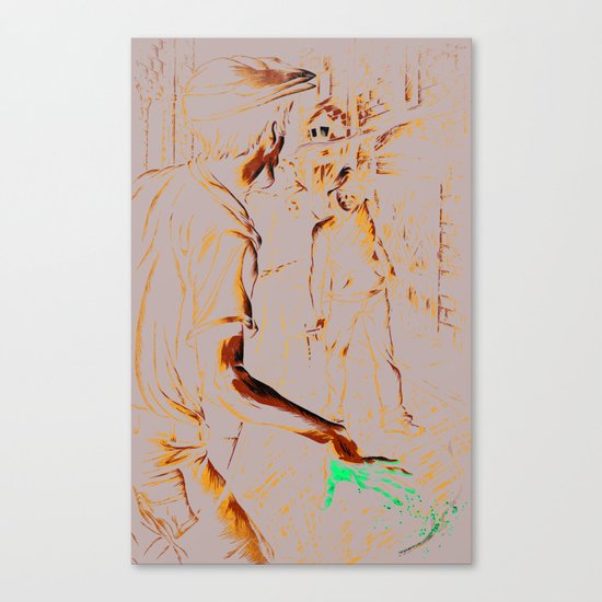 The Alley Canvas Print