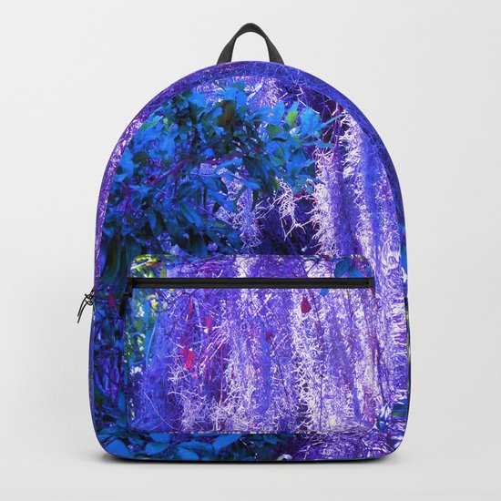 Purple moss Backpack