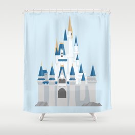 Cinderella's Castle Shower Curtain