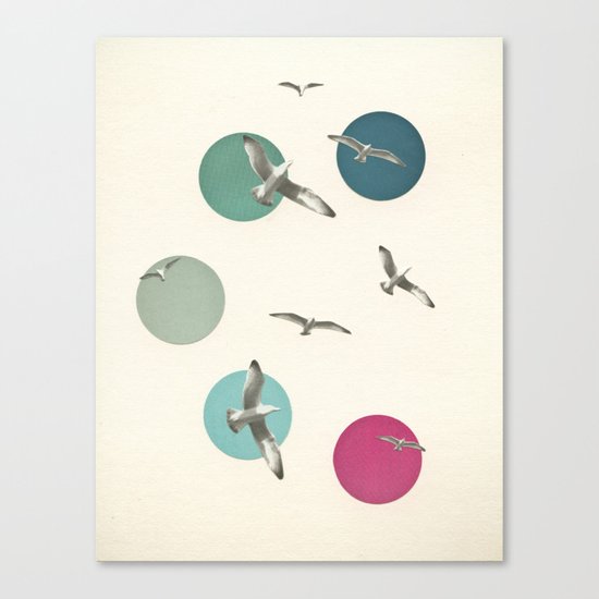 Circling Canvas Print