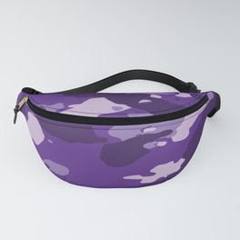 Purple Camo Fanny Pack