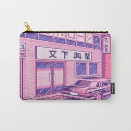 glowup Carry-All Pouch | Kim, Acrylic, Graphite, Black And White, Cutetumblr, Stencil, Digital, Neon, Vaperwave, Concept 