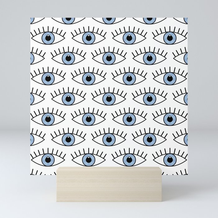 Eyes Watching Mini Art Print