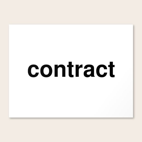 contract Canvas Print