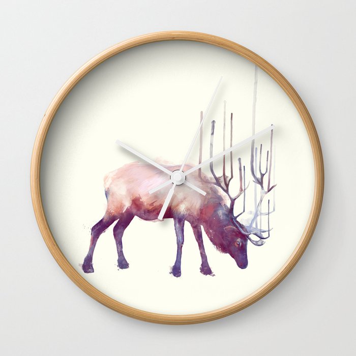 Elk // Solitude Wall Clock