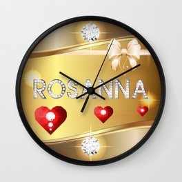 Rosanna 01 Wall Clock