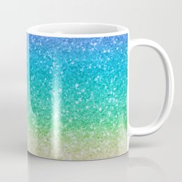 Rainbow Glitter Coffee Mug