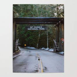 Mount Rainier Poster