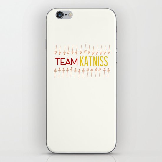 Team Katniss iPhone & iPod Skin