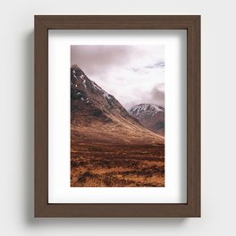 Highland Mountains - Landscape Photography Recessed Framed Print