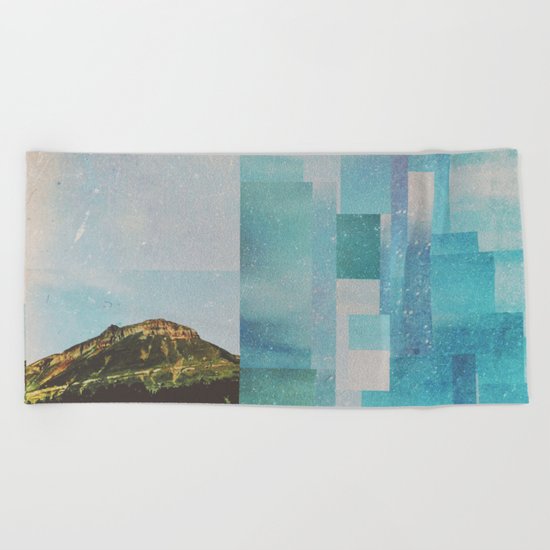 Fractions A65 Beach Towel