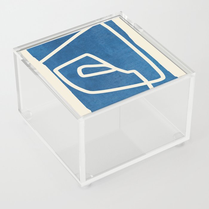 abstract minimal 57 Acrylic Box