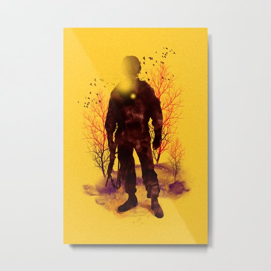 Back to My Homeland Metal Print