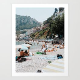 Capri Coast Art Print