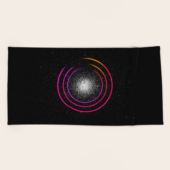 Supernova Beach Towel