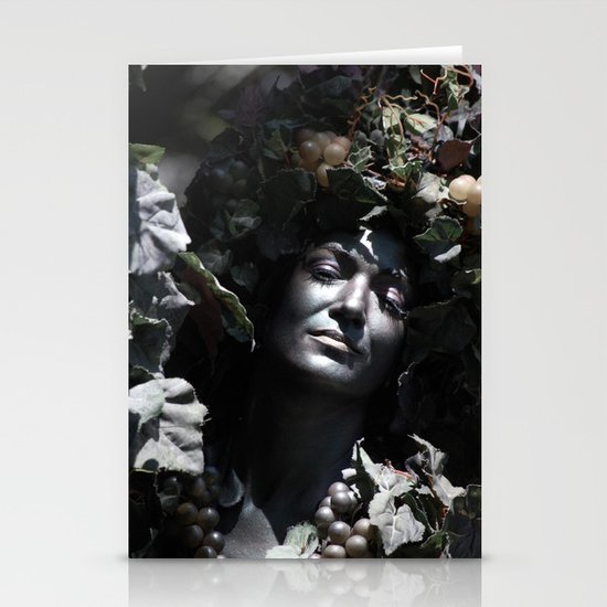 Wood Woman Stationery Cards
