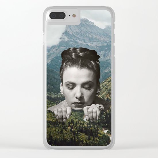 Valley Girl Clear iPhone Case