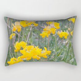 Bird's Foot Trefoil Rectangular Pillow