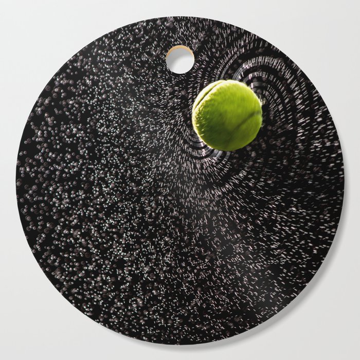 Spin Serve     Tennis Ball Cutting Board