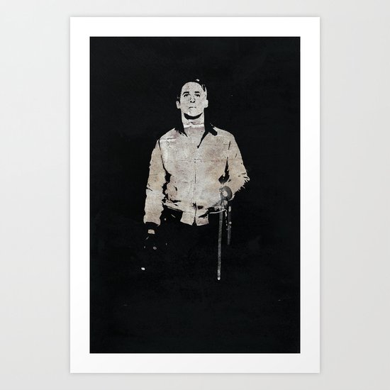 Tick of the clock Art Print