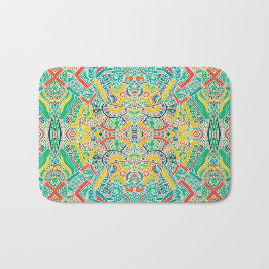 Boho pattern Bath Mat