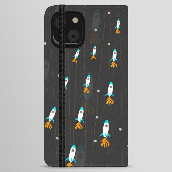 Space Travel iPhone Wallet Case