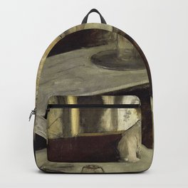 Edgar Degas In a cafe or L’Absinthe Backpack