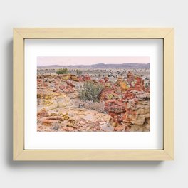History Eroded Recessed Framed Print