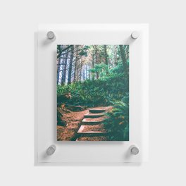 PNW Hiking Trail | Cannon Beach at Ecola Floating Acrylic Print