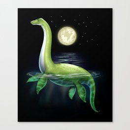 Loch Ness Monster Canvas Print