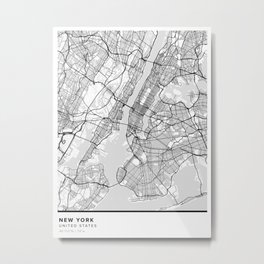 New York Pantone Map Metal Print | Newyorkcity, Graphicdesign, Wanderlust, Art, Modern, Travel, Popular, Typography, Newyork, Minimalist 