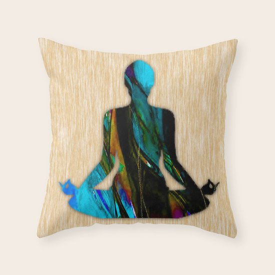 Meditation Throw Pillow