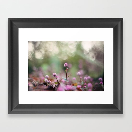 Stand Back Up Framed Art Print