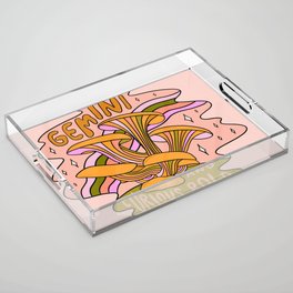 Gemini Mushroom Acrylic Tray