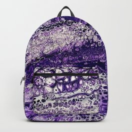 Abstract Acrylic Pour Art - Epithelium Backpack