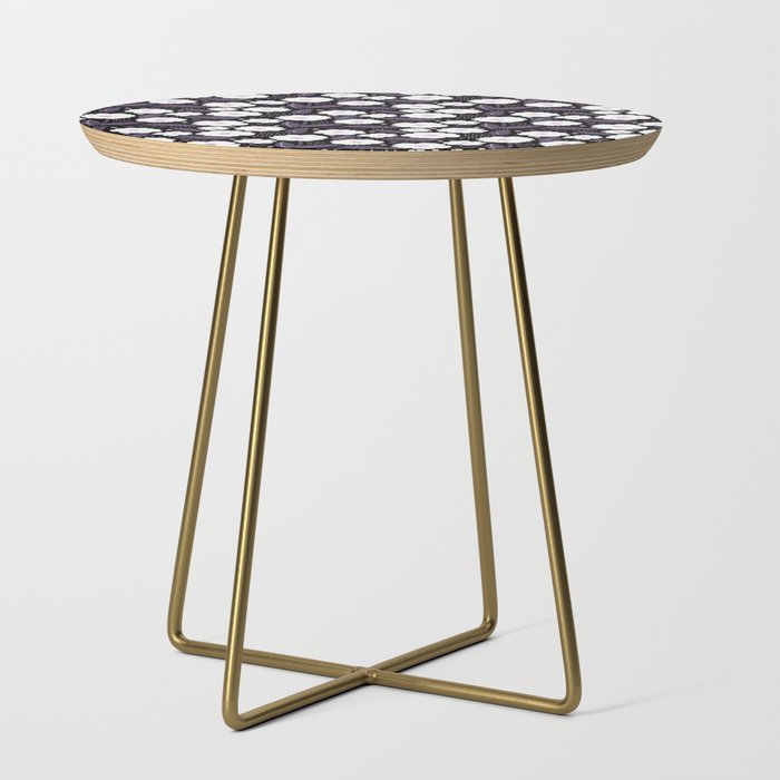 Bold Minimal Florals Side Table