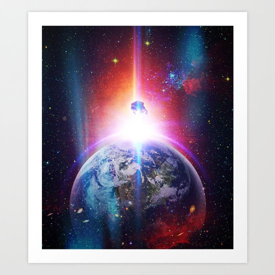 Is It Up? Is It Down? Art Print