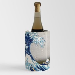 Under the Wave off Kanagawa Japanese Art Wine Chiller