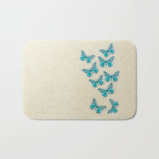 Coletivo "Mariposas" Bath Mat