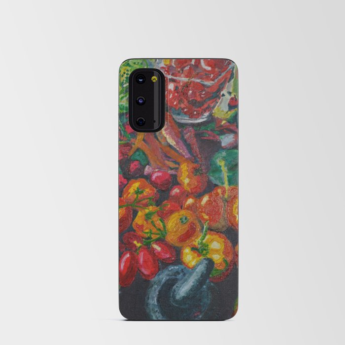 Gleaning Day Harvest Table Android Card Case