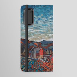 View over Coon Valley, Wisconsin Android Wallet Case