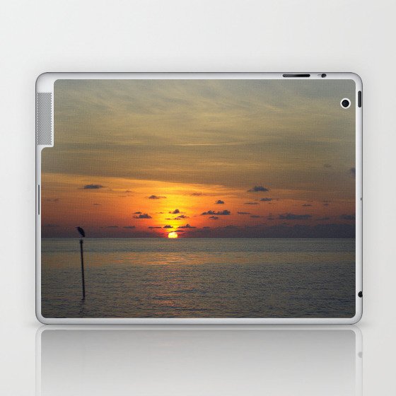 Maldivian Sunset Laptop & iPad Skin