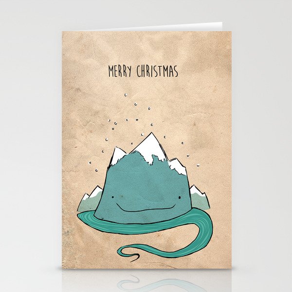Mountain Christmas 2014 Stationery Cards