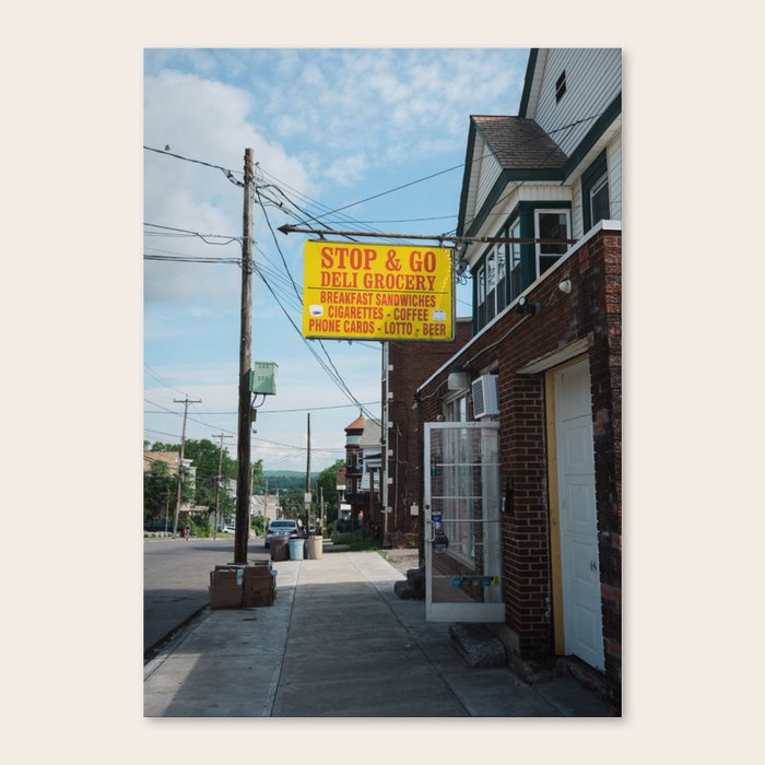 Stop & Go Deli Grocery 01 Canvas Print by Jon Bilous Society6